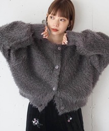 プードルファー前後2WAYカーディガン