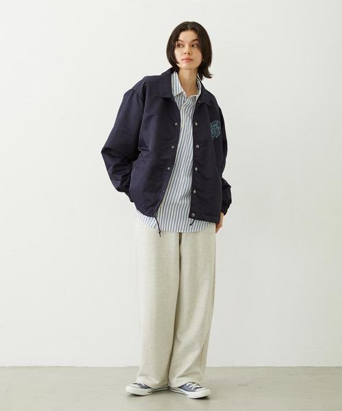MILKFED.(ミルクフェド)の「2WAY OVERSIZED SHIRT(シャツ/ブラウス・レディース・グレー/ライトブルー/ブラック/ホワイト・ONE SIZE)」の5枚目の写真