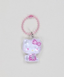 sanrio（サンリオ）の「【nini toys/ニニトイズ】≪ハローキティ≫うるちゅるキーホルダー/ぷっくりったいプチボールチェーン（キーホルダー）」