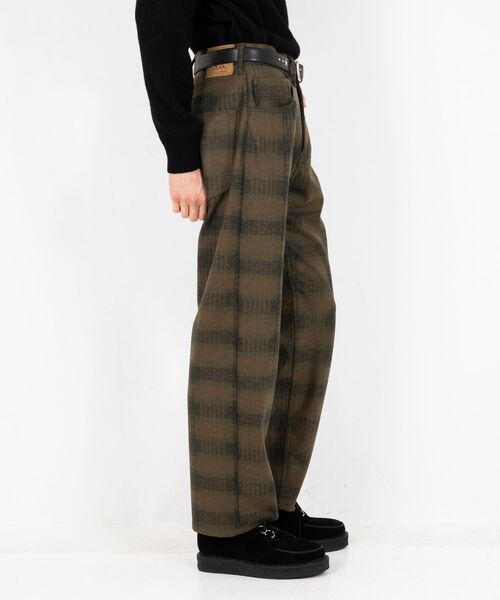 HYSTERIC GLAMOUR（ヒステリックグラマー）の「ルーズストレートパンツ（その他パンツ・メンズ・ブラック/ブラウン系その他/グリーン系その他・SMALL/MEDIUM/LARGE）」の7枚目の写真