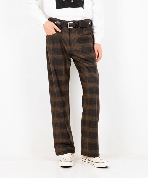 HYSTERIC GLAMOUR（ヒステリックグラマー）の「ルーズストレートパンツ（その他パンツ・メンズ・ブラック/ブラウン系その他/グリーン系その他・SMALL/MEDIUM/LARGE）」の11枚目の写真