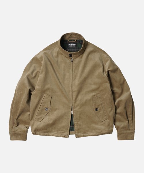 FRIZMWORKS(フリズムワークス)の「CORDUROY BUDDY HARRINGTON JACKET _ BEIGE(ブルゾン・レディース・その他・SMALL/MEDIUM/LARGE/X-LARGE)」の1枚目の写真