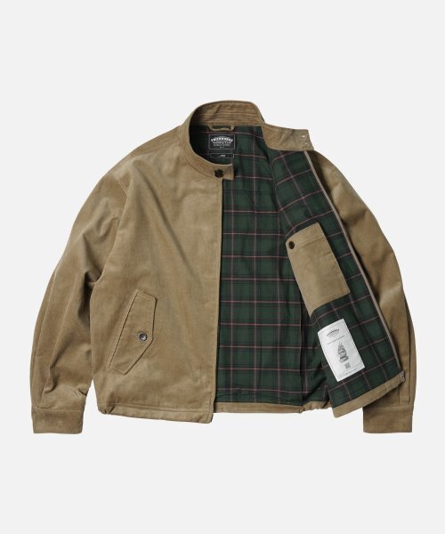 FRIZMWORKS(フリズムワークス)の「CORDUROY BUDDY HARRINGTON JACKET _ BEIGE(ブルゾン・レディース・その他・SMALL/MEDIUM/LARGE/X-LARGE)」の2枚目の写真