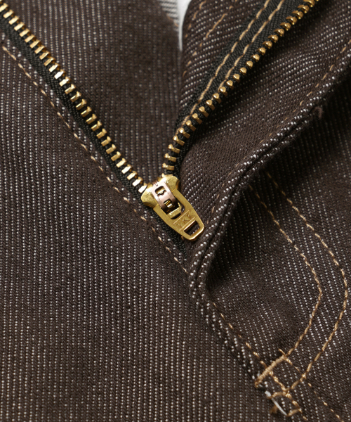 FRIZMWORKS(フリズムワークス)の「WORK TOOL DENIM HALF PANTS _ BROWN(その他パンツ・メンズ・その他・MEDIUM/LARGE/X-LARGE)」の5枚目の写真