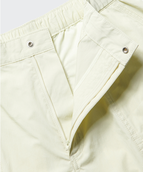 MUSINSA STANDARD（ムシンサスタンダード）の「[シティレジャー] CNベルト付きユーティリティショーツ [レモン]（その他パンツ・メンズ・その他・26/28/30/32/34/36/27/29/31/33/40/42）」の4枚目の写真
