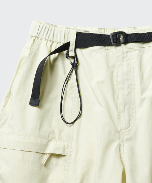 MUSINSA STANDARD（ムシンサスタンダード）の「[シティレジャー] CNベルト付きユーティリティショーツ [レモン]（その他パンツ・メンズ・その他・26/28/30/32/34/36/27/29/31/33/40/42）」の6枚目の写真