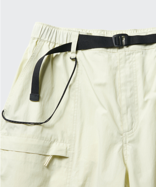 MUSINSA STANDARD（ムシンサスタンダード）の「[シティレジャー] CNベルト付きユーティリティショーツ [レモン]（その他パンツ・メンズ・その他・26/28/30/32/34/36/27/29/31/33/40/42）」の7枚目の写真