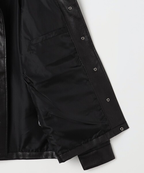 NOLLEY'S LIGHT(ノーリーズライト)の「フェイクレザーファティーグ(ライダースジャケット・メンズ・ブラック・M/L)」の19枚目の写真