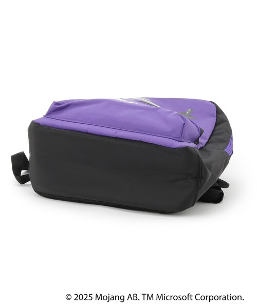 SHOO・LA・RUE（シューラルー）の「【マインクラフト】キャンバスリュック（バックパック/リュック・キッズ・ブラック/ライトパープル・00）」の6枚目の写真