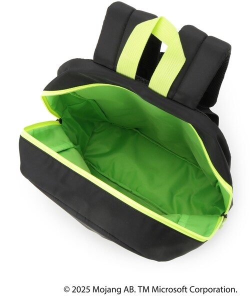 SHOO・LA・RUE（シューラルー）の「【マインクラフト】キャンバスリュック（バックパック/リュック・キッズ・ブラック/ライトパープル・00）」の8枚目の写真