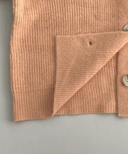 Miniministore(ミニミニストア)の「ニットカーディガン Vネック 長袖秋冬服(ニット/セーター・レディース・グリーン/コーラル/アイボリー/ブルー・FREE)」の20枚目の写真