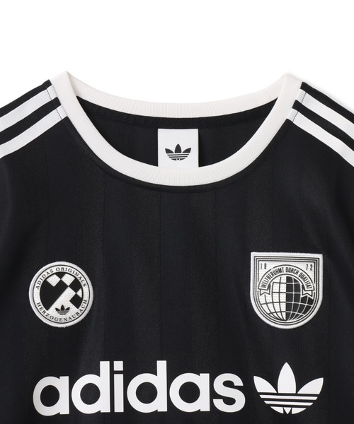 adidas(アディダス)の「adidas SSL JERSEY / アディダス SSL ジャージー(Tシャツ/カットソー・レディース・ブラック・S/M/L)」の3枚目の写真