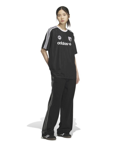 adidas(アディダス)の「adidas SSL JERSEY / アディダス SSL ジャージー(Tシャツ/カットソー・レディース・ブラック・S/M/L)」の10枚目の写真