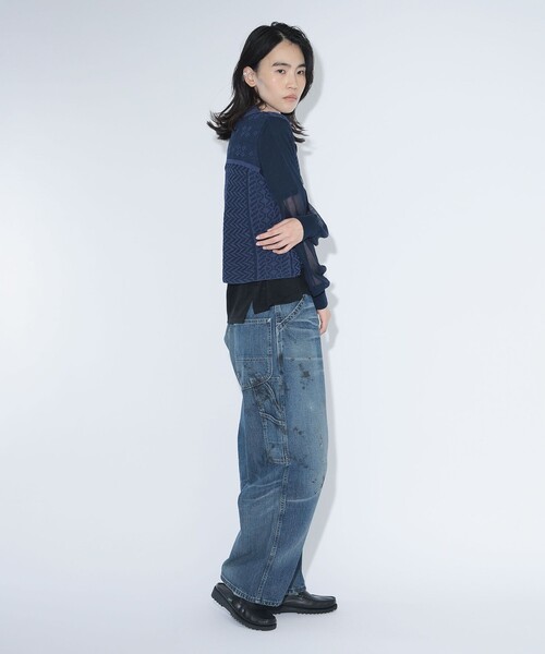 maturely（マチュアリー）の「【別注】Lee × maturely / ヴィンテージ ペインター パンツ（デニムパンツ・レディース・インディゴブルー・XS/S）」の6枚目の写真
