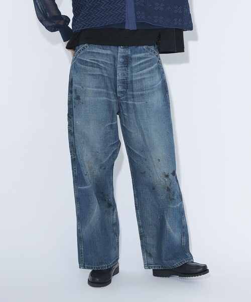 maturely lee ペインターパンツ 別注】Lee × maturely / ヴィンテージ ペインター パンツ（デニム