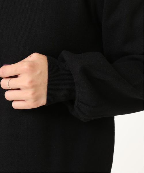 JOURNAL STANDARD relume（ジャーナルスタンダード　レリューム）の「《WEB限定追加2》ウォッシャブルパフスリーブプルオーバー（ニット/セーター・レディース・ブラック・FREE）」の11枚目の写真