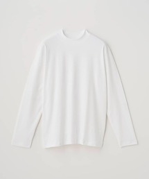 JOHN SMEDLEY | スビンコットンモックネック長袖Tシャツ(Tシャツ/カットソー)