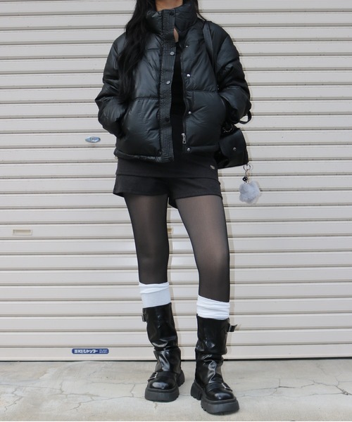 Vini(ヴィニ)の「ミニ丈 スカート見え ショートパンツ(その他パンツ・レディース・ダークグレー・MEDIUM)」の7枚目の写真