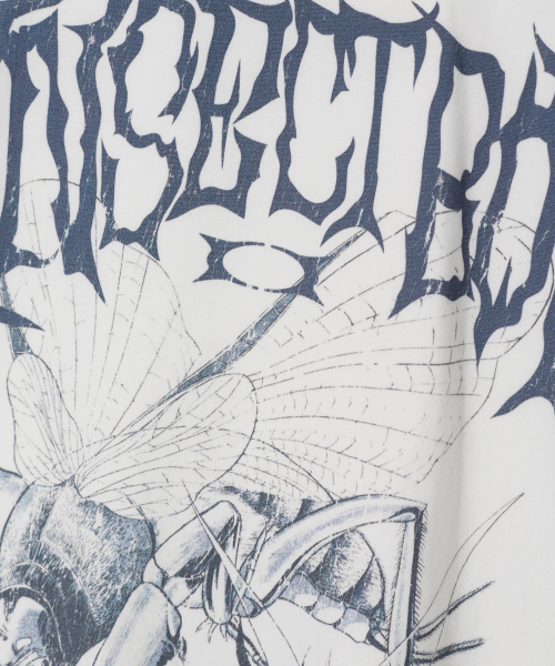 CRITIC（クリティック）の「昆虫少年 オリジナルイラストTシャツ ホワイト（Tシャツ/カットソー・レディース・その他・MEDIUM/LARGE/X-LARGE）」の6枚目の写真