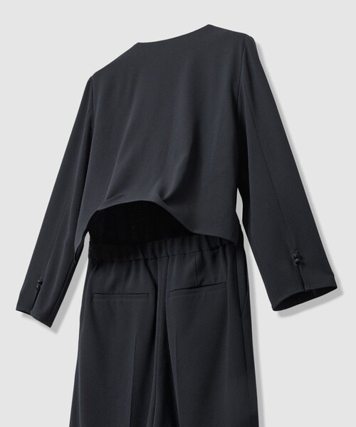 ANAYI（アナイ）の「【Eternal Line 2026】トリアセジョーゼットオールインワン（つなぎ/オールインワン・レディース・ブラック/ネイビー・36/38）」の19枚目の写真