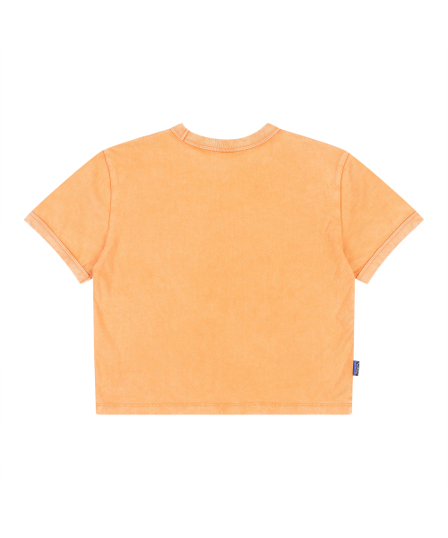 PENFIELD（ペンフィールド）の「[P x PEANUTS] RINGER CROP TS ORANGE_FQ2KT781（Tシャツ/カットソー・レディース・オレンジ・SMALL）」の3枚目の写真