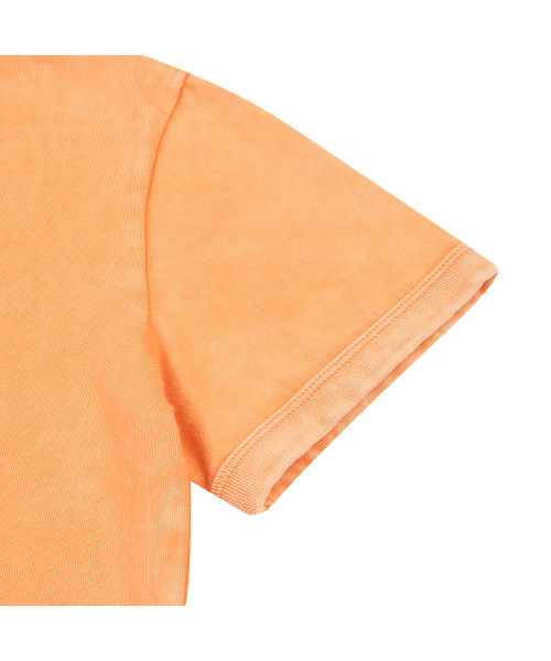 PENFIELD（ペンフィールド）の「[P x PEANUTS] RINGER CROP TS ORANGE_FQ2KT781（Tシャツ/カットソー・レディース・オレンジ・SMALL）」の6枚目の写真