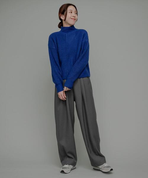 URBAN RESEARCH Sonny Label（アーバンリサーチサニーレーベル）の「『UR TECH SMOOTHLUXE』イージーワイドコクーンパンツ（その他パンツ・レディース・グレー/ホワイト系その他・36/38）」の16枚目の写真