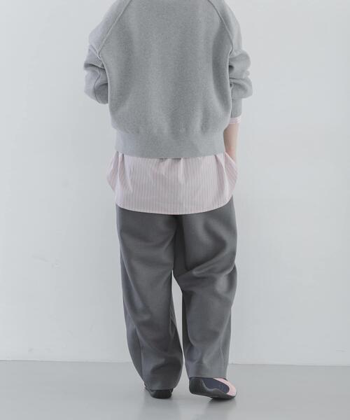URBAN RESEARCH Sonny Label(アーバンリサーチサニーレーベル)の「『UR TECH SMOOTHLUXE』イージーワイドコクーンパンツ(その他パンツ・レディース・グレー/ホワイト系その他・36/38)」の18枚目の写真