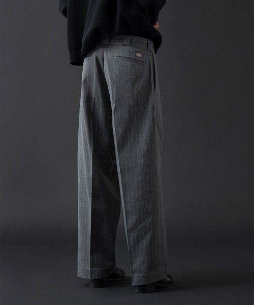 Dickies × monkey time＞ストライプ バギー パンツ（チノパンツ