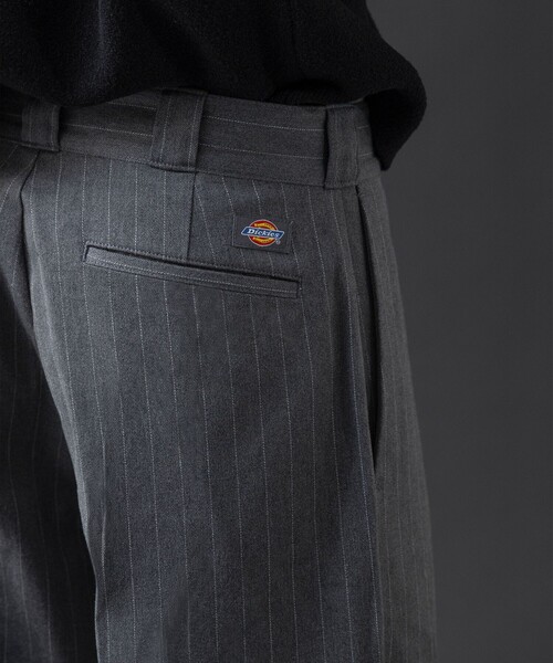 Dickies × monkey time＞ストライプ バギー パンツ（チノパンツ