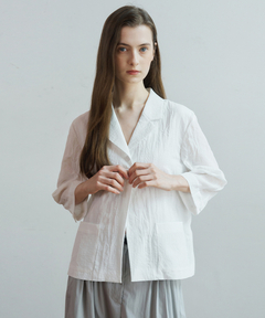 新品未使用　anuans ジオメトリックレースダブルジャケット ジオメトリックレースダブルジャケット