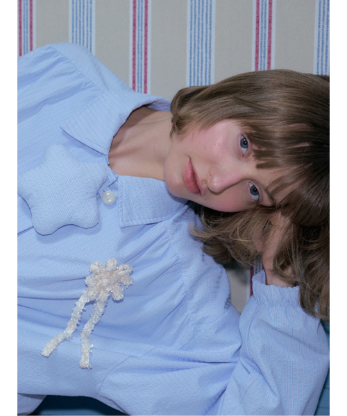 POESIEDAME(ポエジダム)の「TWEED RIBBON BROOCH IN CREAM(ブローチ/コサージュ・レディース・その他・FREE)」の12枚目の写真