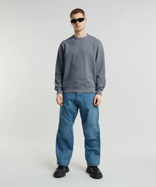G-STAR(ジースター)の「5620 3D LOOSE JEANS/ヴィンテージライク立体裁断ルーズジーンズ/バイカーワイドデニムパンツ(デニムパンツ・メンズ・インディゴブルー・32/30/29/30/30/30/33/30/28/30/31/30)」の3枚目の写真