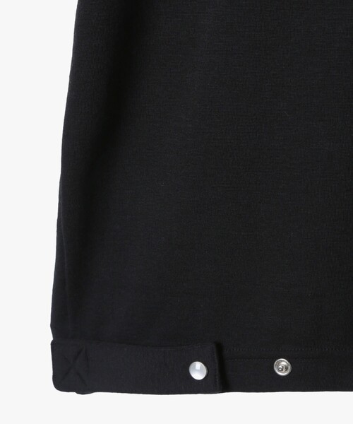agnes b.(アニエスベー)の「W agnes b.×HH LIFA Merino Cardigan Pressions(カーディガン/ボレロ・レディース・ブラック・LARGE/MEDIUM/SMALL)」の7枚目の写真