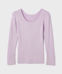 綿カシミヤインナートップ