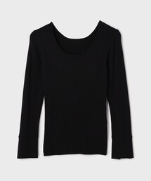 綿カシミヤインナートップ