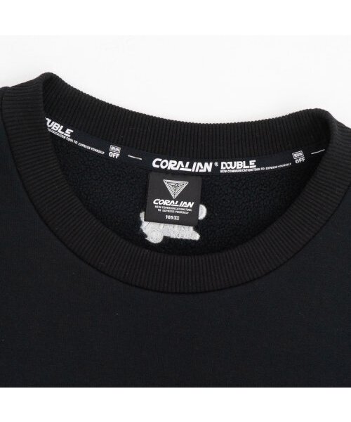 CORALIAN(コラリアン)の「リトルベア裏起毛スウェットブラック(スウェット・メンズ・その他・90/100/110/120/130/85/95/105/115/125)」の5枚目の写真