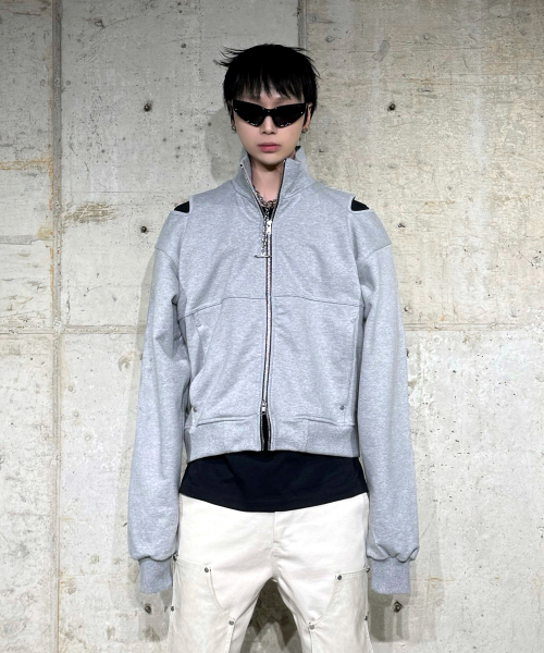 ROARINGRAD(ロアリングラド)の「カットオフトラックジャケットグレー(その他アウター・レディース・その他・LARGE/MEDIUM)」の1枚目の写真