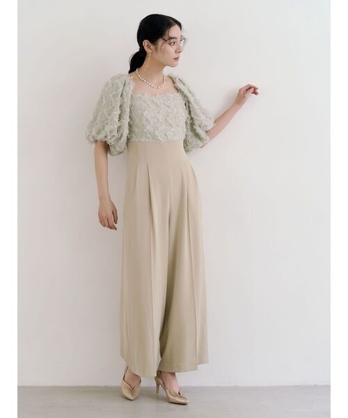 LAGUNAMOON（ラグナムーン）の「LADY2WAYショルダーパンツドレス（パンツドレス・レディース・ミント/ブラック・SMALL/MEDIUM）」の16枚目の写真