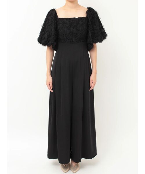 LAGUNAMOON（ラグナムーン）の「LADY2WAYショルダーパンツドレス（パンツドレス・レディース・ミント/ブラック・SMALL/MEDIUM）」の3枚目の写真