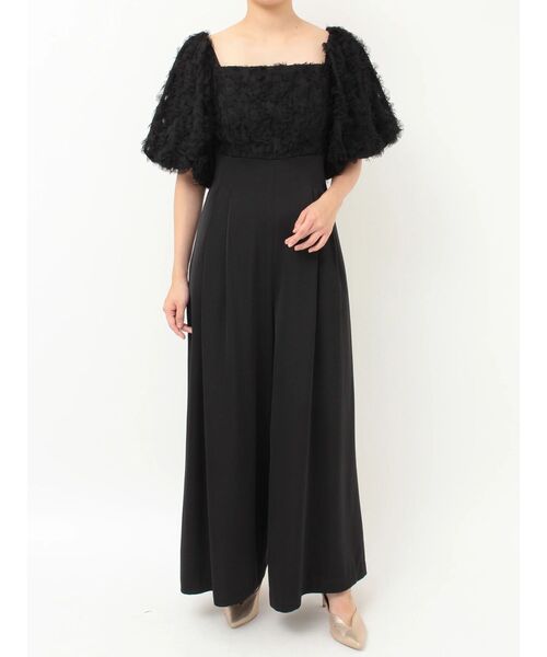 LAGUNAMOON（ラグナムーン）の「LADY2WAYショルダーパンツドレス（パンツドレス・レディース・ミント/ブラック・SMALL/MEDIUM）」の14枚目の写真