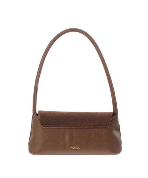 MERCURYDUO（マーキュリーデュオ）の「スエードハンドバッグ（ハンドバッグ・レディース・ブラウン/アイボリー・FREE）」の9枚目の写真