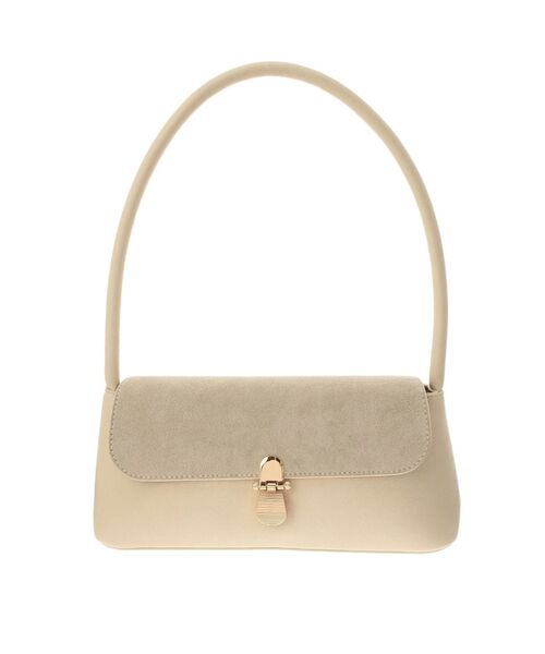 MERCURYDUO（マーキュリーデュオ）の「スエードハンドバッグ（ハンドバッグ・レディース・ブラウン/アイボリー・FREE）」の20枚目の写真