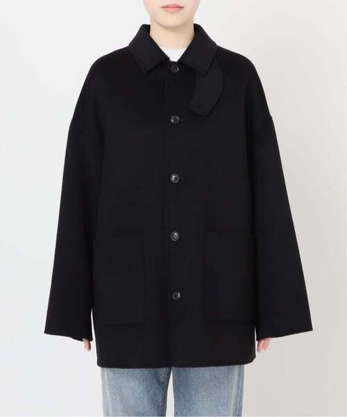 FRAMeWORK(フレームワーク)の「≪追加≫ハミルトンバルカラーミドルコート(ステンカラーコート・レディース・グレー・38/36)」の20枚目の写真