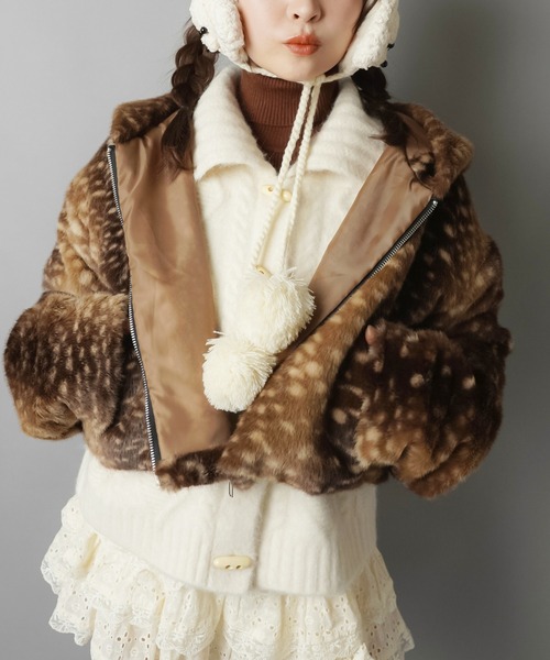 ★美品★ ヒステリックグラマーファー　ブルゾン　アニマル柄 HYSTERIC GLAMOUR福岡店endy / HYSTERIC GLAMOUR styling