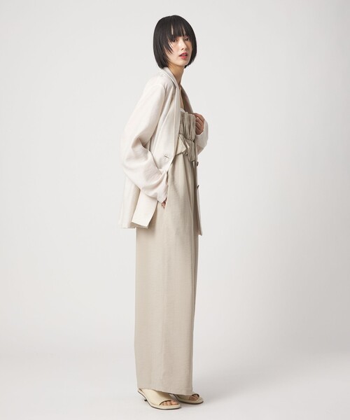 EMMEL REFINES（エメルリファインズ）の「＜EMMEL REFINES＞EM ライトシアー テーラード ジャケット（テーラードジャケット・レディース・ナチュラル/ライム・S/M）」の22枚目の写真