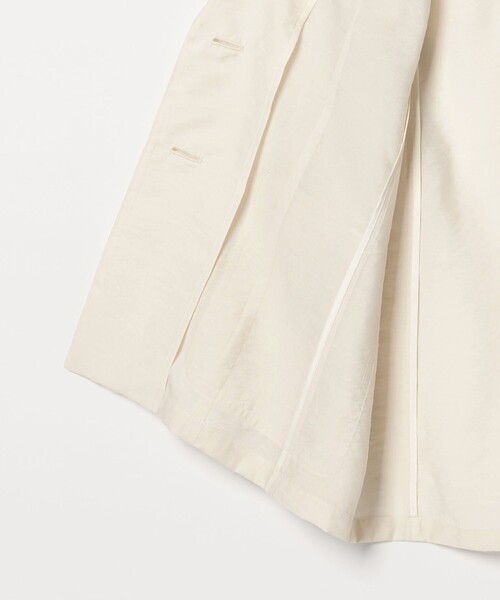 EMMEL REFINES（エメルリファインズ）の「＜EMMEL REFINES＞EM ライトシアー テーラード ジャケット（テーラードジャケット・レディース・ナチュラル/ライム・S/M）」の13枚目の写真