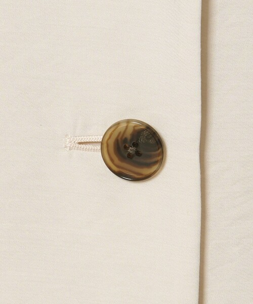 EMMEL REFINES（エメルリファインズ）の「＜EMMEL REFINES＞EM ライトシアー テーラード ジャケット（テーラードジャケット・レディース・ナチュラル/ライム・S/M）」の14枚目の写真