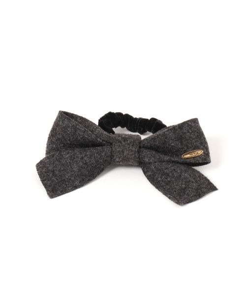 kutir（クティール）の「kutirlune／リボンニットヘアゴム（ヘアゴム・レディース・グレー/ブラウン/ホワイト・FREE）」の11枚目の写真