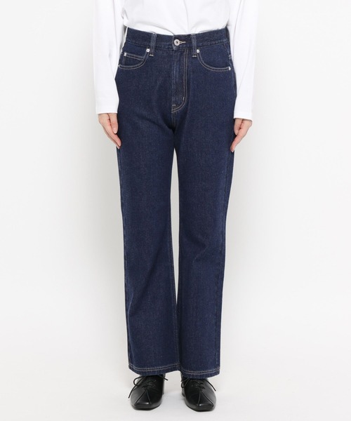 mysty woman(ミスティウーマン)の「KUROKIセミワイドデニムパンツ 636697(デニムパンツ・レディース・インディゴブルー/ブラック/ブルー・SMALL/MEDIUM)」の13枚目の写真